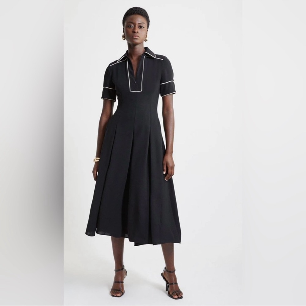 Karen Millen Contrast Binding Dress